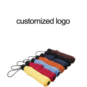 Manual open fold umbrella promotion customized logo
