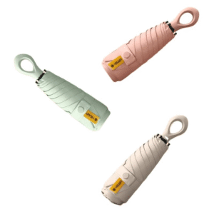 Mini folding umbrella circle handle bag umbrella