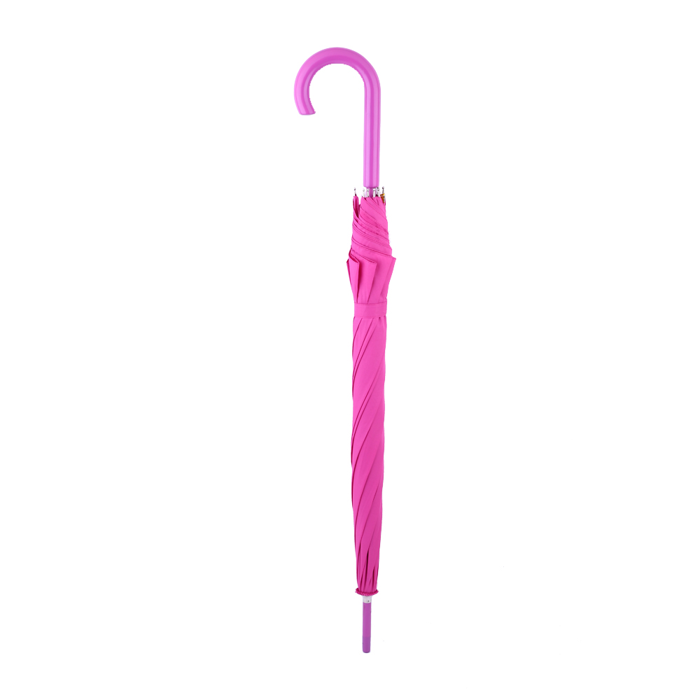 Professional 105cm Matched-Color Durable Straight Umbrella - Vibrant Red - Image 3