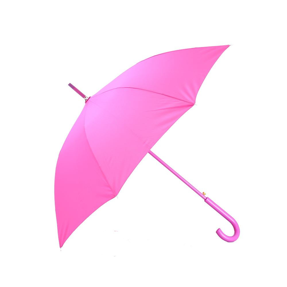 Stylish 105cm Eco-Friendly RPET Matched-Color Umbrella - Blossom Pink - Image 4