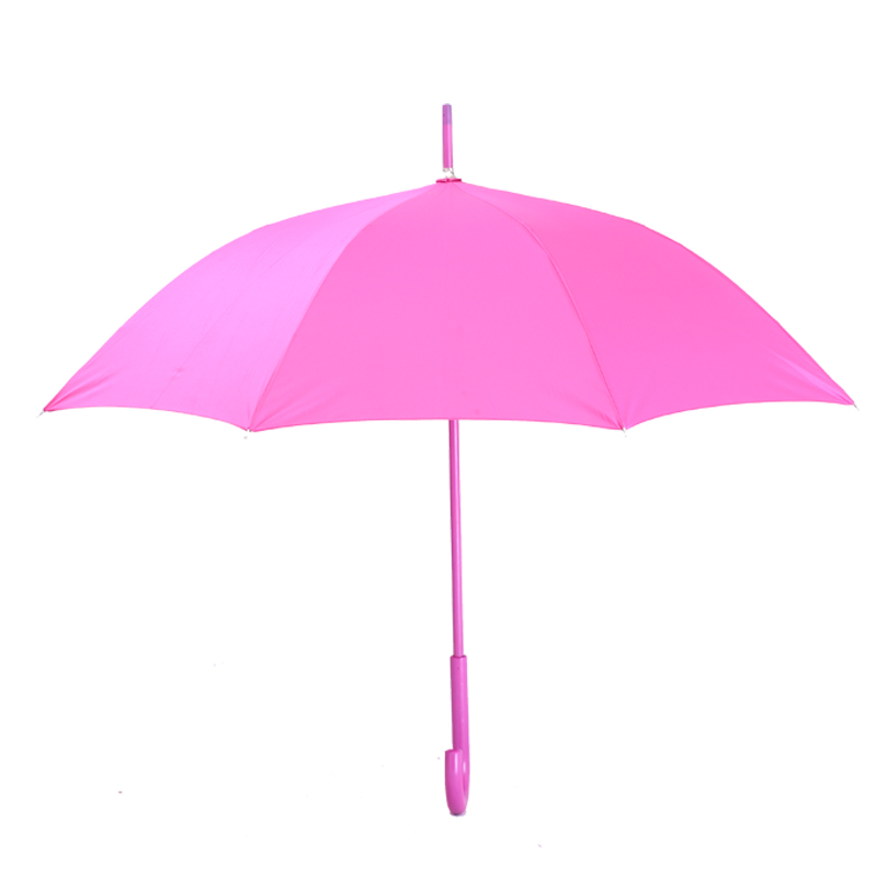 Professional 105cm Matched-Color Durable Straight Umbrella - Vibrant Red - Image 5