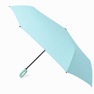The Carabiner Clip Umbrella Hand Open with Buckle Ring Handle